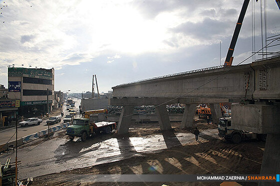 پروژه تقاطع غیر همسطح شهید عباسپور