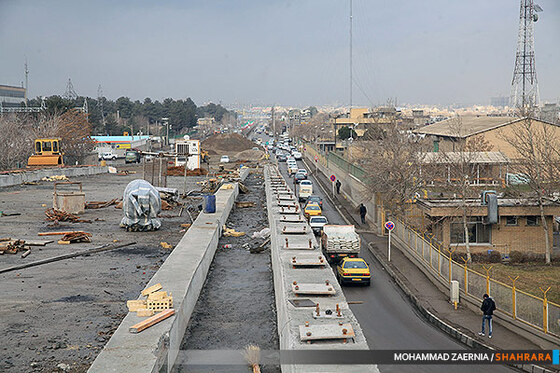پروژه تقاطع غیر همسطح شهید عباسپور