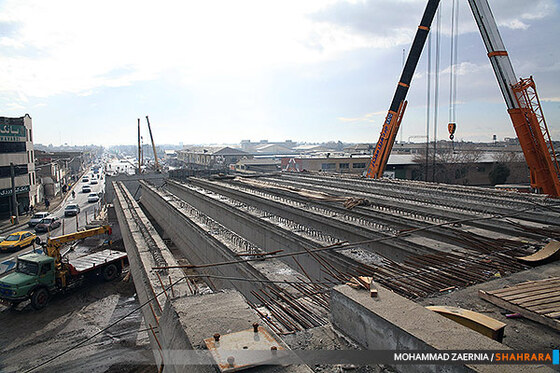 پروژه تقاطع غیر همسطح شهید عباسپور