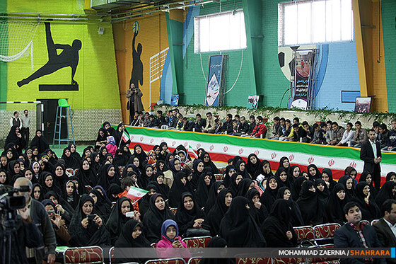 افتتاح سالن ورزشی رجا