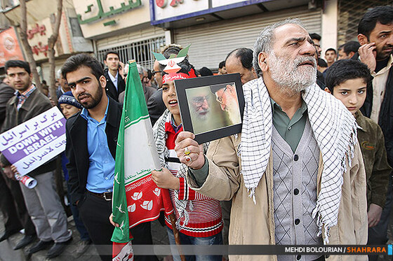 راهپیمایی 22 بهمن در مشهد