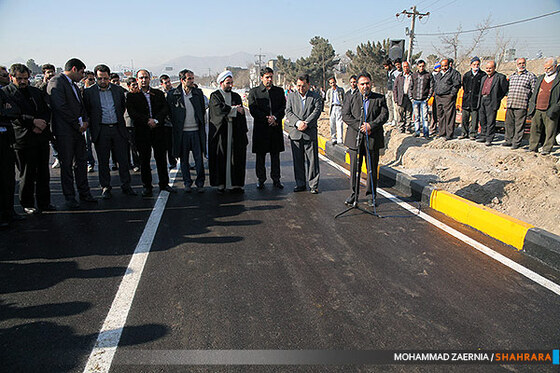 افتتاح زیرگذر غدیر