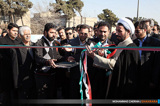 افتتاح زیرگذر غدیر