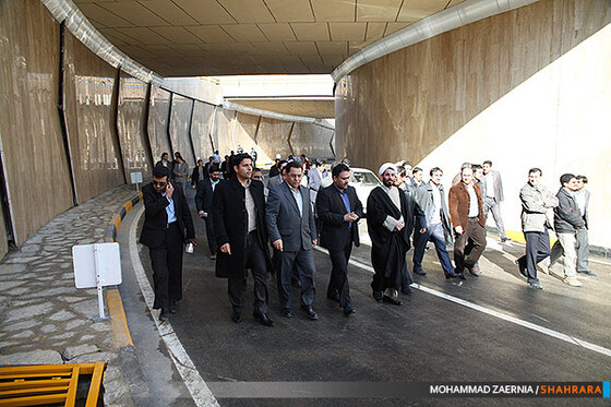 افتتاح زیرگذر غدیر