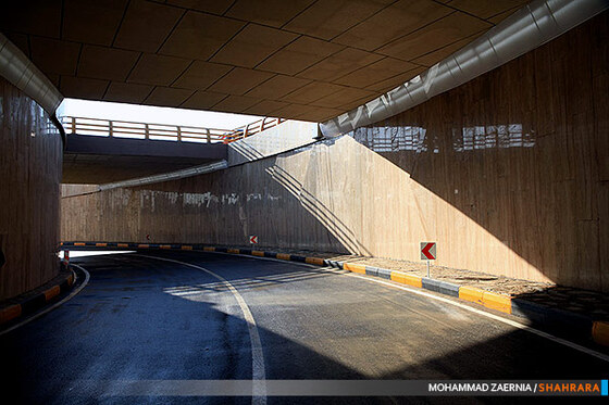 افتتاح زیرگذر غدیر