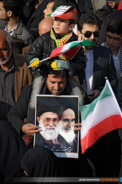 راهپیمایی 22 بهمن در مشهد