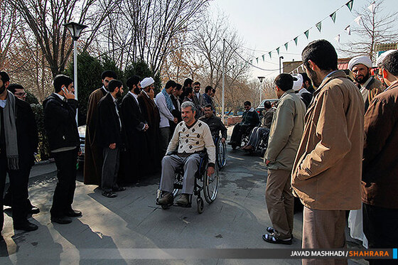 همایش ویلچررانی جانبازان