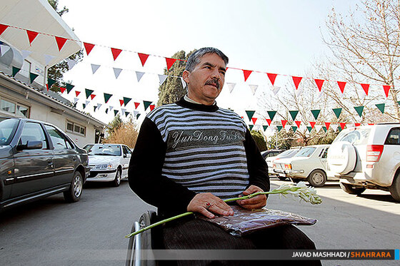 همایش ویلچررانی جانبازان