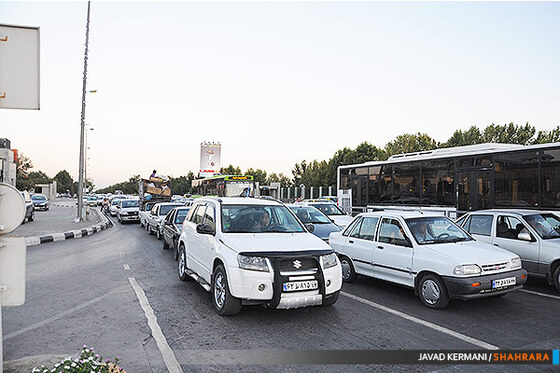 سر سه راهی ترافیک