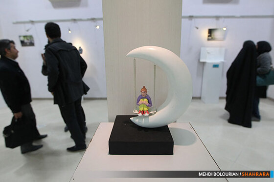  نمایش آثار دوسالانه مجسمه های شهری ایران 