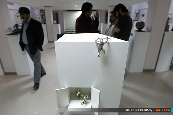  نمایش آثار دوسالانه مجسمه های شهری ایران 