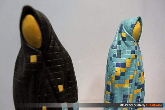  نمایش آثار دوسالانه مجسمه های شهری ایران 