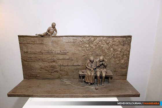  نمایش آثار دوسالانه مجسمه های شهری ایران 