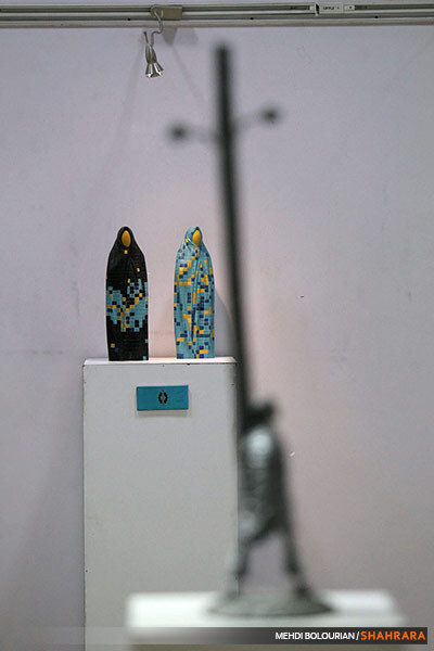  نمایش آثار دوسالانه مجسمه های شهری ایران 