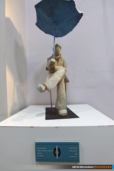  نمایش آثار دوسالانه مجسمه های شهری ایران 