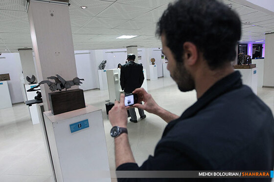  نمایش آثار دوسالانه مجسمه های شهری ایران 