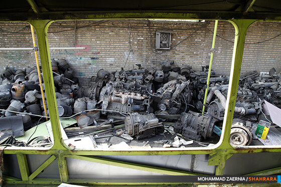 مرکز بازسازی اتوبوس های شهری