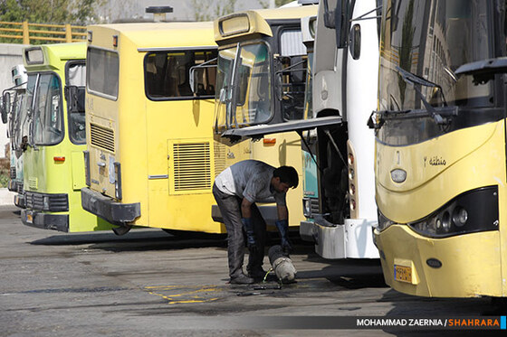 مرکز بازسازی اتوبوس های شهری