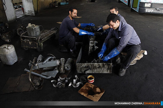 مرکز بازسازی اتوبوس های شهری