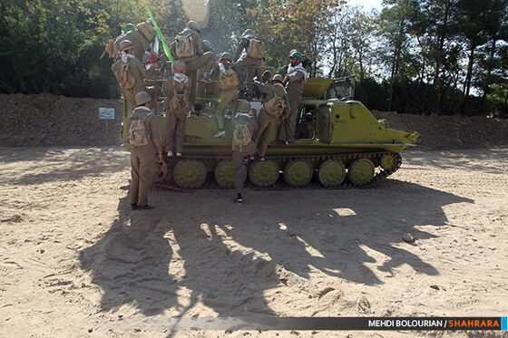 جبهه همین نزدیکی است