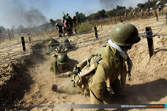 جبهه همین نزدیکی است