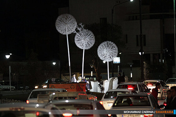 المان های نوروزی و مردم