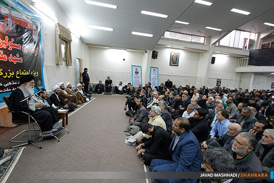 گردهمایی مسئولین هیئات مذهبی مشهد ویژه اجتماع بزرگ فاطمیون