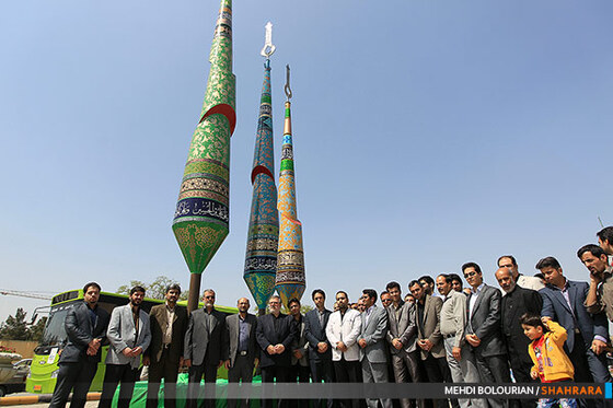 رونمایی از بزرگترین یادمان دینی کشور 
