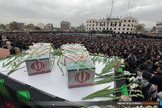 تشییع شهدای گمنام