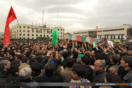 تشییع شهدای گمنام