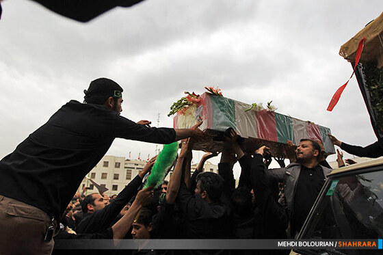 تشییع شهدای گمنام