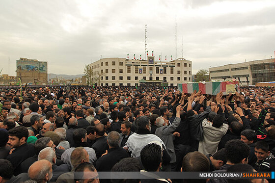 تشییع شهدای گمنام