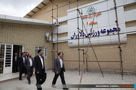 بازدید شهردار مشهد از پروژه های عمرانی