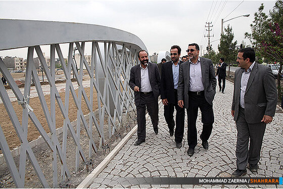 بازدید شهردار مشهد از پروژه های عمرانی