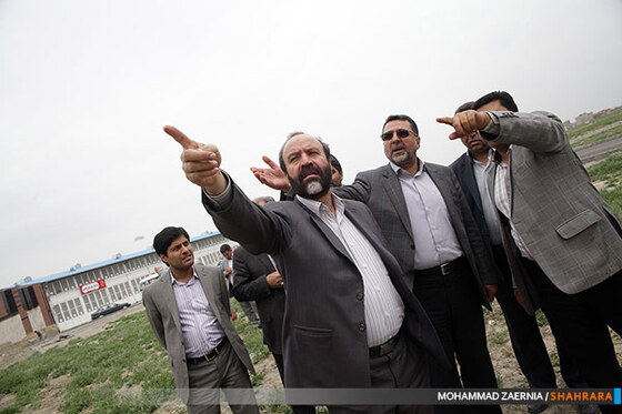 بازدید شهردار مشهد از پروژه های عمرانی