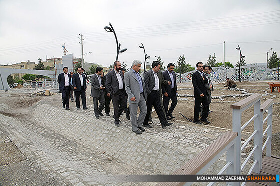 بازدید شهردار مشهد از پروژه های عمرانی