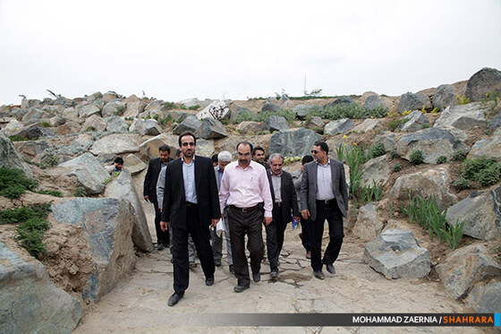 بازدید شهردار مشهد از پروژه های عمرانی