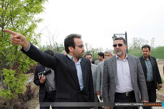 بازدید شهردار مشهد از پروژه های عمرانی