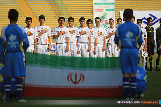 دیدار نونهالان ایران و ترکمنستان