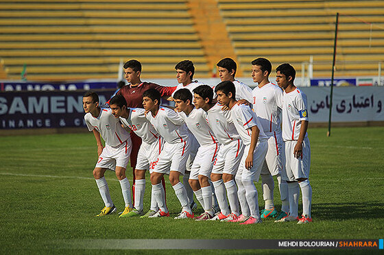 دیدار نونهالان ایران و ترکمنستان