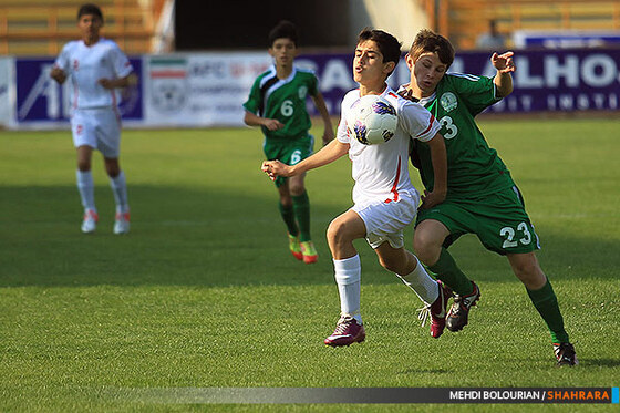 دیدار نونهالان ایران و ترکمنستان