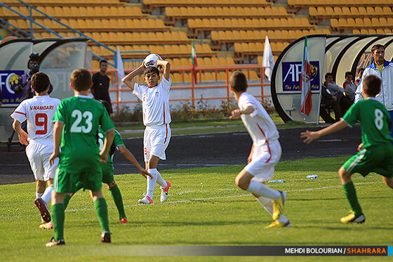 دیدار نونهالان ایران و ترکمنستان