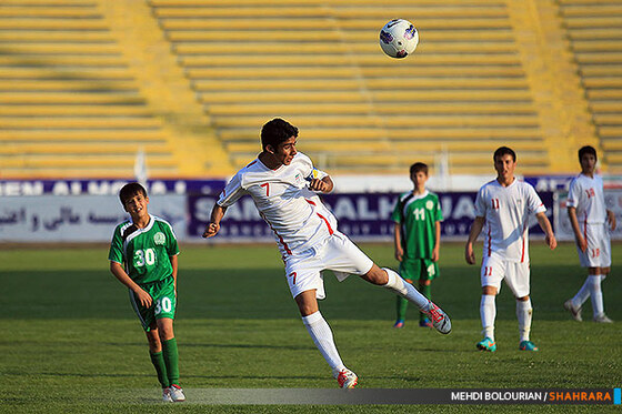 دیدار نونهالان ایران و ترکمنستان