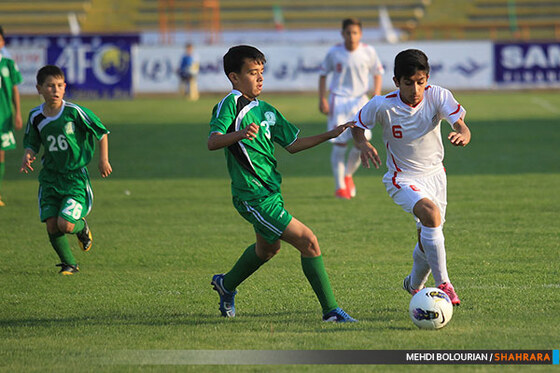 دیدار نونهالان ایران و ترکمنستان