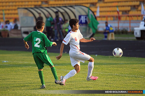 دیدار نونهالان ایران و ترکمنستان