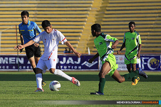 دیدار نونهالان ایران و پاکستان