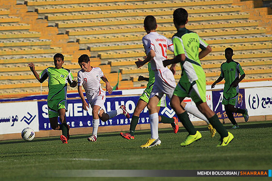 دیدار نونهالان ایران و پاکستان