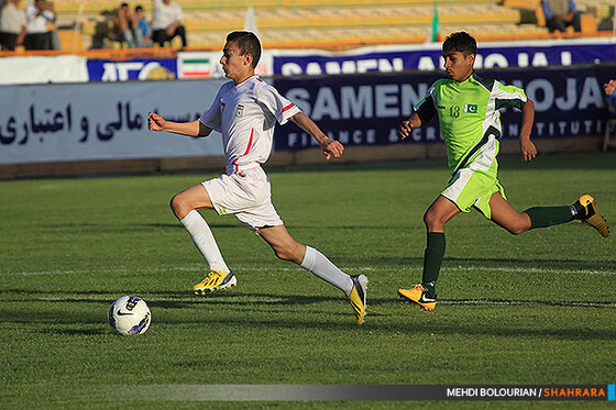 دیدار نونهالان ایران و پاکستان