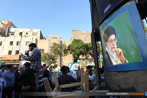 تجمع اعتراض آمیز  در هتک حرمت به بقعه حجربن عدی