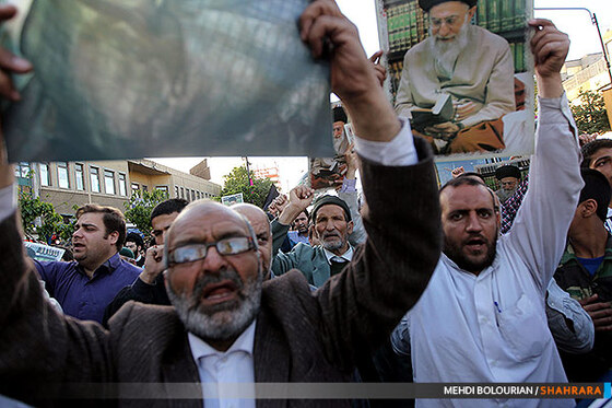 تجمع اعتراض آمیز  در هتک حرمت به بقعه حجربن عدی